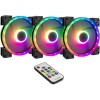 Набор вентиляторов Inter-Tech Argus RGB-Fan Set RS-14