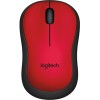 Мышь Logitech M221 (красный/черный)