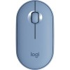 Мышь Logitech M350 Pebble (голубой)