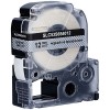 Картридж Epson LK-4TBN, Clear, прозрачный/черный, 12/9, (C53S654012) для LabelWorks (СОВМЕСТИМЫЙ)