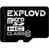 Карта памяти Exployd microSDHC (Class 10) 16GB [EX0016GCSDHC10-W/A-AD]