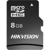 Карта памяти Hikvision microSDHC HS-TF-C1(STD)/8G 8GB