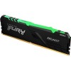 Оперативная память Kingston FURY Beast RGB 8GB DDR4 PC4-25600 KF432C16BBA/8