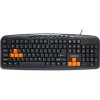 Клавиатура Nakatomi KN-11U Black-Orange