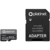 Карта памяти Platinet Pro 3 microSDXC PMMSDX512UIII 512GB + адаптер