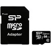 Карта памяти Silicon-Power microSDXC Superior UHS-1 (Class 10) 64GB [SP064GBSTXDU1V10SP]