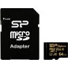 Карта памяти Silicon-Power Superior Golden A1 microSDXC SP064GBSTXDV3V1GSP 64GB